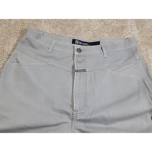 Marithe Francois Girbaud Men 36x31 Baggy Wide Leg Jeans Gray 90s Y2K ‎ VTG - Picture 5 of 10